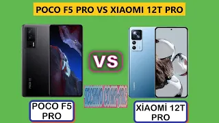 POCO F5 PRO vs XIAOMI 12T PRO - Features - Differences