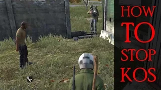 How to survive player encounters and reduce KOS in DayZ