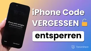 iPhone nicht verfügbar? iPhone Code vergessen & iPhone ist deaktiviert - Das kannst du tun [2024] 4K