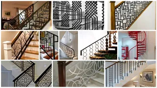 Latest 100+ Modern Stairs Railing Designs | Stairs Handrails Railing