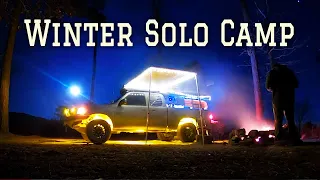 Solo Camping in the Cold of Winter | Eagles Overlanding