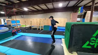 How to twist front flips