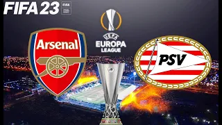 FIFA 23 | Arsenal vs PSV - UEL Europa League - PS5 Gameplay