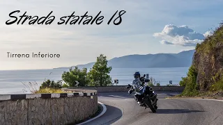 La strada costiera più bella da fare in moto - mototour tra Campania e Calabria SS18