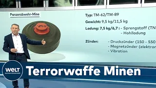 PERFIDE HINTERLASSENSCHAFT: Vor diesen Minen müssen sich Ukrainer jetzt in Acht nehmen | WELT Thema