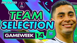 FPL GAMEWEEK 14 - TEAM SELECTION | GREEN ARROWS! Fantasy Premier League Tips 2022/23