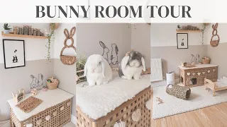 Bunny Room Tour 🤍 Indoor Bunnies | Free Roam Bunnies | Indoor Rabbit Set Up