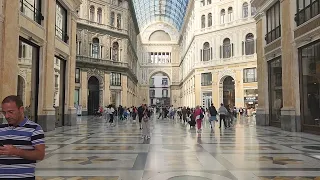 Galleria Umberto I in Naples, Italy