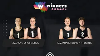 Winners Beach Volleyball. Men. I. Ivanov / O. Kopachov - D. Zakharchenko / P. Plotnik 20.05.2024