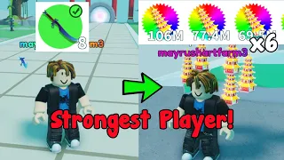 Got Full Team Of The Best Eternal Weapons And Became Strong! - Weapon Fighting Simulator Roblox