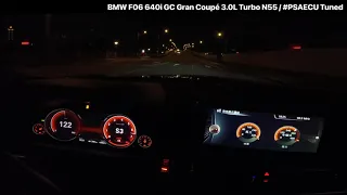 BMW F06 640i GC Gran Coupé 3.0L Turbo N55 / #PSAECU Tuned