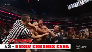 Top 10 WWE Raw moments March 23, 2015