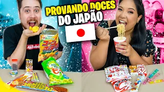 PROVANDO DOCES DO JAPÃO DA INFÂNCIA DA JERU | Jeru e Cheru