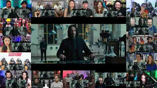 John Wick: Chapter 4 Official Trailer REACTION MASHUP