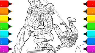 Digital Drawing Spider-Man Vs. Venom