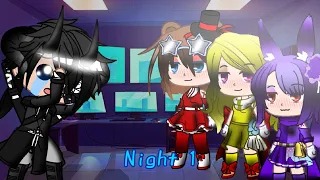 FNIA 1 Night 1||Gacha Club||Black Dragon