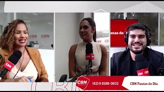 Entrevista com Isabelle na CBN Manaus