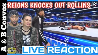 Seth Rollins & Kevin Owens vs. The Usos - LIVE REACTION | Smackdown 1/21/22