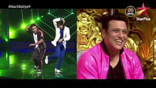 Shantanu & Faisal Dance on Bade Miya Chote Miya | Nach Baliye 9 | Govinda | RaveenaT | Ahmed Khan