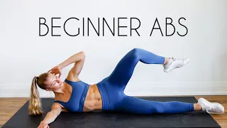 15 MIN BEGINNER AB WORKOUT (No Equipment)