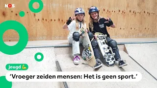 Steeds meer meisjes doen aan skateboarden