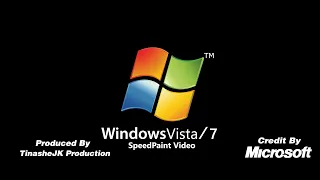 Windows Vista/Server 2008/7 logo Speedpaint on Paint