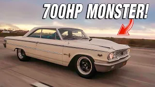 Taking a 700HP Galaxie To a Car Meet! *Fastest Car I've Been In!*