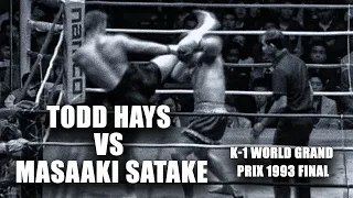 Todd Hays vs Masaaki Satake K 1-1993