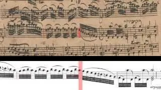 BWV 1004 - Partita No.2 for Solo Violin (Scrolling)