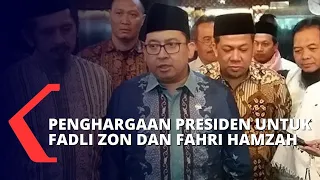 Menyoal Rencana Jokowi Beri Bintang Tanda Jasa Kepada Fadli Zon dan Fahri Hamzah