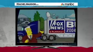 The Simpsons uses Fox News as a Punching Bag