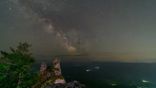 Адыгея. Горы. Таймлапс. Adygea. Mountains. Timelapse.