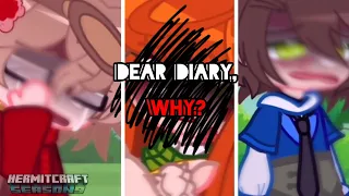 { Dear diary, why? ✨} // [Hermitcraft season 9] Ft. Grian, Gem, Scar, Mumbo, and etc. || Angst? ~ GC