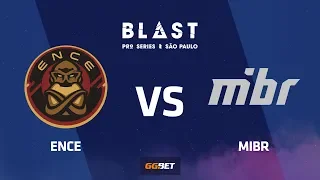 ENCE vs MIBR, train, BLAST Pro Series Sao Paulo 2019