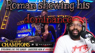 Roman Reigns embracing his heel persona (Reaction)