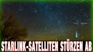 Dutzende Starlink - Satelliten stürzen ab | Ein Sonnensturm ist der Grund