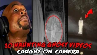 10 Haunting Ghost Videos Caught On Camera REACTION!