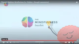 Mindfulness Thought Bubbles