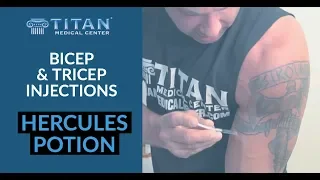 HOW TO | INJECT HERCULES POTION ON BICEPS & TRICEPS!