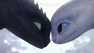 toothless x light fury tribute part 1