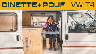 Come costruire la DINETTE del CAMPER in legno 🚐 VW T4 camperizzazione fai da te