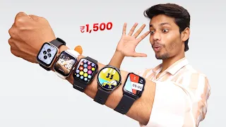 I Tested Top 05 Smartwatch Under ₹1500 | Smartwatch Reality🤒