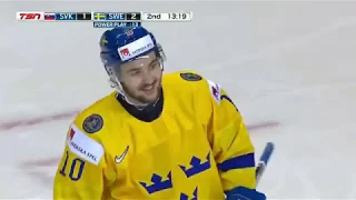 Emil Bemstrom 2 Goals vs. Slovakia (2019 WJC Preliminary Round)