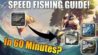 Albion Online - SPEED Fishing Guide! T8 Fishing in 60 Minutes! Most Cost Efficient Fishing Strategy!