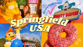 NERDING OUT in Springfield: Food, Merchandise & Fun | Universal Studios Florida Simpsons Land!