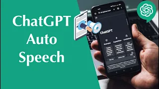 ChatGPT auto speech | How to convert text to speech in ChatGPT