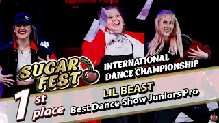 1-st Place - Lil beast - Best Dance Show Juniors Pro