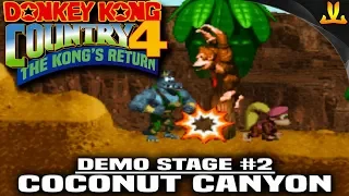Donkey Kong Country 4 (Demo Stage 2) - Coconut Canyon