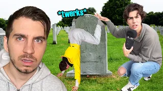 Disrespectful Tik Tok Graveyard ASMR