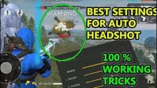 Free Fire Auto Headshot Trick 2021 Mobile and PC Sensitivity Total Gaming | Garena Free Fire Gaming
